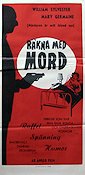 Räkna med mord 1955 poster William Sylvester