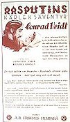 Rasputins kärleksäventyr 1932 poster Conrad Veidt Ryssland