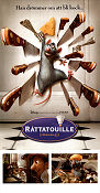 Råttatouille 2007 poster Brad Garrett Brad Bird Filmbolag: Pixar Animerat Mat och dryck