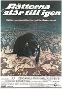 Råttorna slår till igen 1972 poster Lee Montgomery Phil Karlson