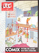 Raw and Pantheon Comix Putting the Litter 1980 affisch Affischkonstnär: Joost Swarte Hitta mer: Comics Hitta mer: Tintin