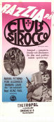 Razzia på Club Sirocco 1960 poster Marina Petrova Heinz Paul