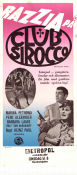 Razzia på Club Sirocco 1960 poster Marina Petrova Pero Alexander Karl Lieffen Heinz Paul