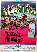 Razzia på Minskys 1968 poster Jason Robards Britt Ekland
