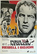 Rebell i bojor 1967 poster Paul Newman Glasögon