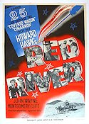 Red River 1948 poster John Wayne Montgomery Clift Howard Hawks