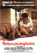 Rektorn på sängkanten 1972 poster Ole Söltoft Birte Tove Annie Birgit Garde John Hilbard Danmark