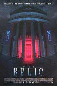 The Relic 1997 poster Penelope Ann Miller Tom Sizemore Linda Hunt Peter Hyams