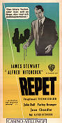 Repet 1948 poster James Stewart John Dall Farley Granger Alfred Hitchcock