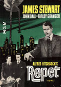 Repet 1948 poster James Stewart John Dall Farley Granger Alfred Hitchcock