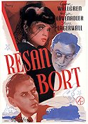 Resan bort 1946 poster Sture Lagerwall Gunn Wållgren Holger Löwenadler Alf Sjöberg