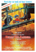 Resan till Amerika 1986 poster Dom DeLuise Don Bluth Animerat Katter