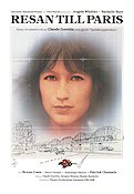 Resan till Paris 1980 poster Nathalie Baye Angela Winkler Bruno Ganz Claude Goretta