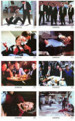 Reservoir Dogs 1992 lobbykort Harvey Keitel Tim Roth Chris Penn Steve Buscemi Lawrence Tierney Quentin Tarantino