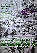 Revansch i Burma 1945 poster Errol Flynn Raoul Walsh