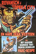 Revansch i Topeka City 1967 poster Guy Madison Gabriele Tinti Ingrid Schoeller Osvaldo Civirani