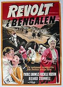 Revolt i Bengalen 1946 poster Patric Knowles Berg