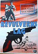 Revolverns lag 1953 poster Rock Hudson