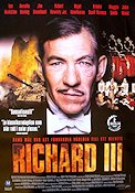 Richard III 1995 poster Ian McKellen Annette Bening Christopher Bowen Richard Loncraine Text: William Shakespeare