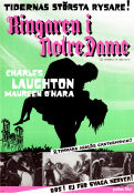 Ringaren i Notre Dame 1939 poster Charles Laughton Maureen O´Hara Cedric Hardwicke William Dieterle