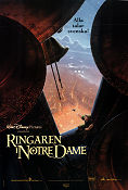 Ringaren i Notre Dame 1996 poster Demi Moore Gary Trousdale Animerat