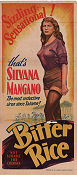 Riso Amaro 1949 poster Silvana Mangano Giuseppe De Santis