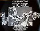 Riten 1978 poster Ingrid Thulin Anders Ek Ingmar Bergman Konstaffischer