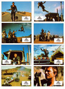 The Road Warrior 1981 lobbykort Mel Gibson Bruce Spence Michael Preston George Miller Bilar och racing Filmen från: Australia