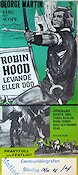 Robin Hood levande eller död 1970 poster Jorge Martin Spela Rozin Frank Brana Roberto Bianchi Montero