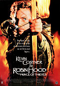 Robin Hood Prince of Thieves 1991 poster Kevin Costner Morgan Freeman Christian Slater Alan Rickman Kevin Reynolds Hitta mer: Robin Hood
