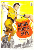 Robin Hoods son 1946 poster Cornel Wilde Anita Louise Jill Esmond Henry Levin Hitta mer: Robin Hood Äventyr matinée Eric Rohman art
