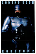 RoboCop 2 1990 poster Peter Weller Nancy Allen Belinda Bauer Irvin Kershner Robotar Poliser