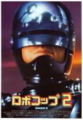 RoboCop 2 1990 poster Peter Weller Nancy Allen Belinda Bauer Irvin Kershner Robotar Poliser