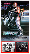 RoboCop 1987 poster Peter Weller Nancy Allen Dan O´Herlihy Paul Verhoeven Robotar Poliser