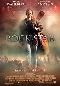 Rock Star 2001 poster Mark Wahlberg Jennifer Aniston Stephen Herek Rock och pop