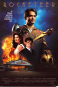 The Rocketeer 1991 poster Bill Campbell Joe Johnston