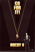 Rocky 5 1990 poster Sylvester Stallone Talia Shire Burt Young John G Avildsen Boxning
