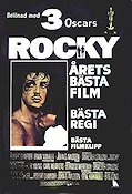 Rocky 1976 poster Sylvester Stallone Talia Shire Burt Young John G Avildsen Boxning