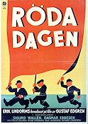 Röda dagen 1931 poster Erik Lindorm Sigurd Wallén Politik