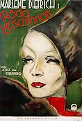 Röda kejsarinnan 1934 poster Marlene Dietrich Josef von Sternberg