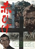 Rödskägg 1965 poster Toshiro Mifune Akira Kurosawa