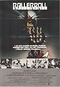 Rollerball 1975 poster James Caan John Houseman Maud Adams Norman Jewison
