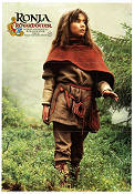 Ronja Rövardotter 1984 poster Hanna Zetterberg Börje Ahlstedt Lena Nyman Allan Edwall Tage Danielsson Text: Astrid Lindgren