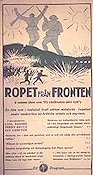 Ropet från fronten 1932 poster Carl Abord Krig