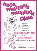 Rosa Panterns snurriga gäng 1978 poster 