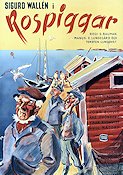 Rospiggar 1942 poster Sigurd Wallén John Botvid Albert Engström Skärgård