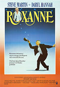 Roxanne 1987 poster Steve Martin Daryl Hannah Rick Rossovich Fred Schepisi