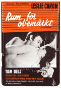 Rum för obemärkt 1962 poster Leslie Caron Anthony Booth Avis Bunnage Tom Bell Bryan Forbes