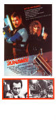 Runaway 1984 poster Tom Selleck Cynthia Rhodes Gene Simmons Michael Crichton Kändisar
