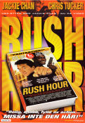 Rush Hour 1998 poster Jackie Chan Chris Tucker Ken Leung Brett Ratner Vapen